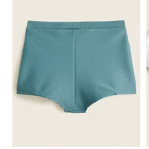 J Crew Ribbed Mini Swim Shorts NWT - Picture 1 of 5